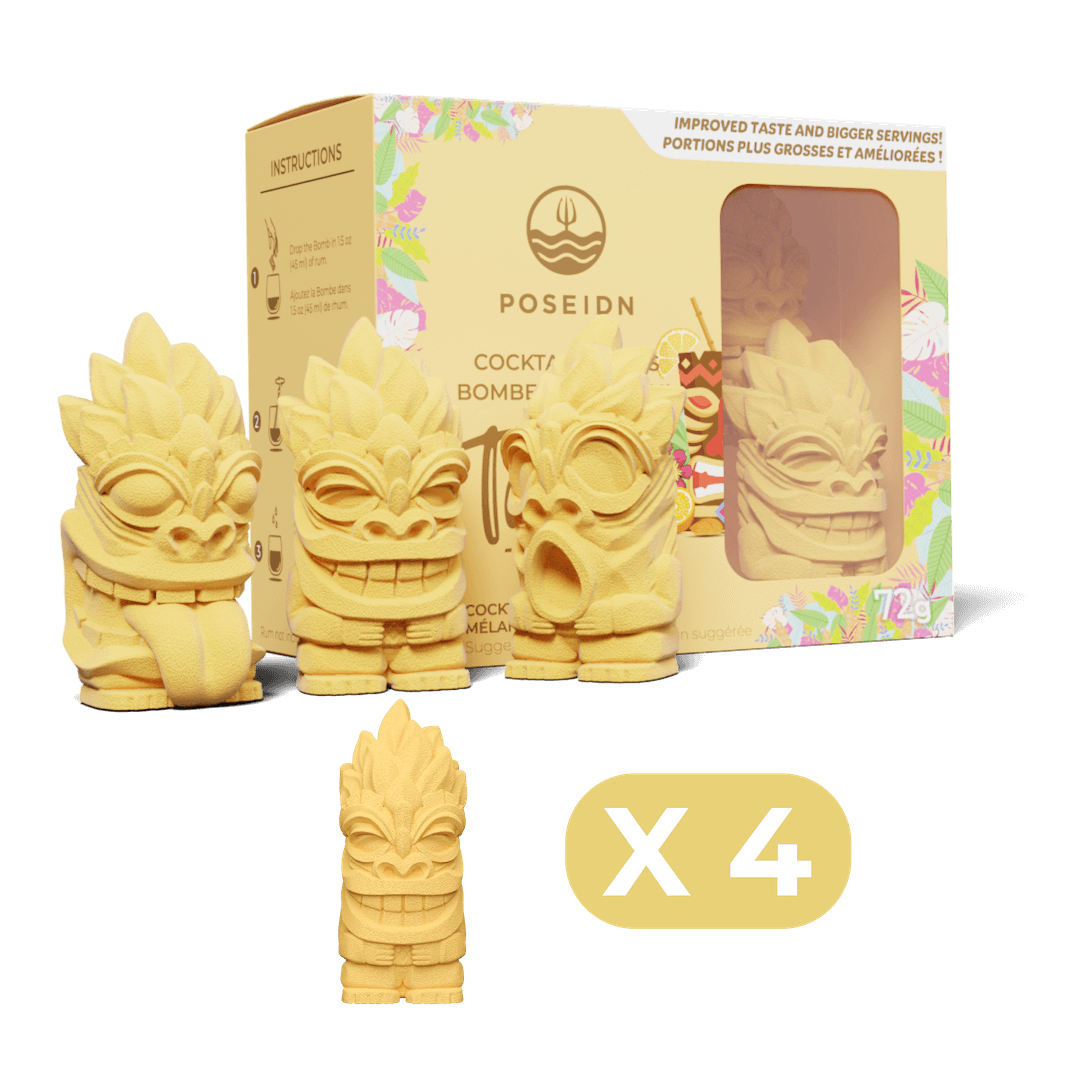 Tiki Mai Tai Cocktail Bomb