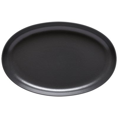 Casa Fina Pacifica Oval Platter Seed Grey