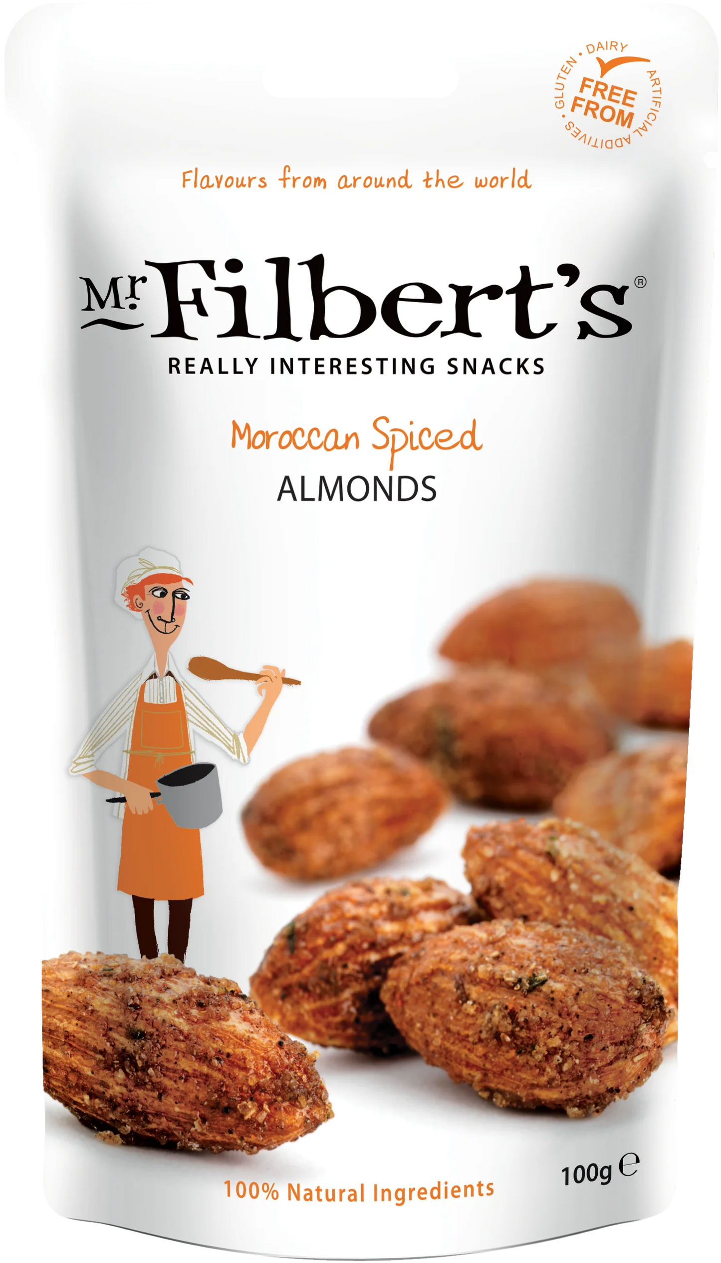 Mr. Filbert's Moroccan spiced almonds