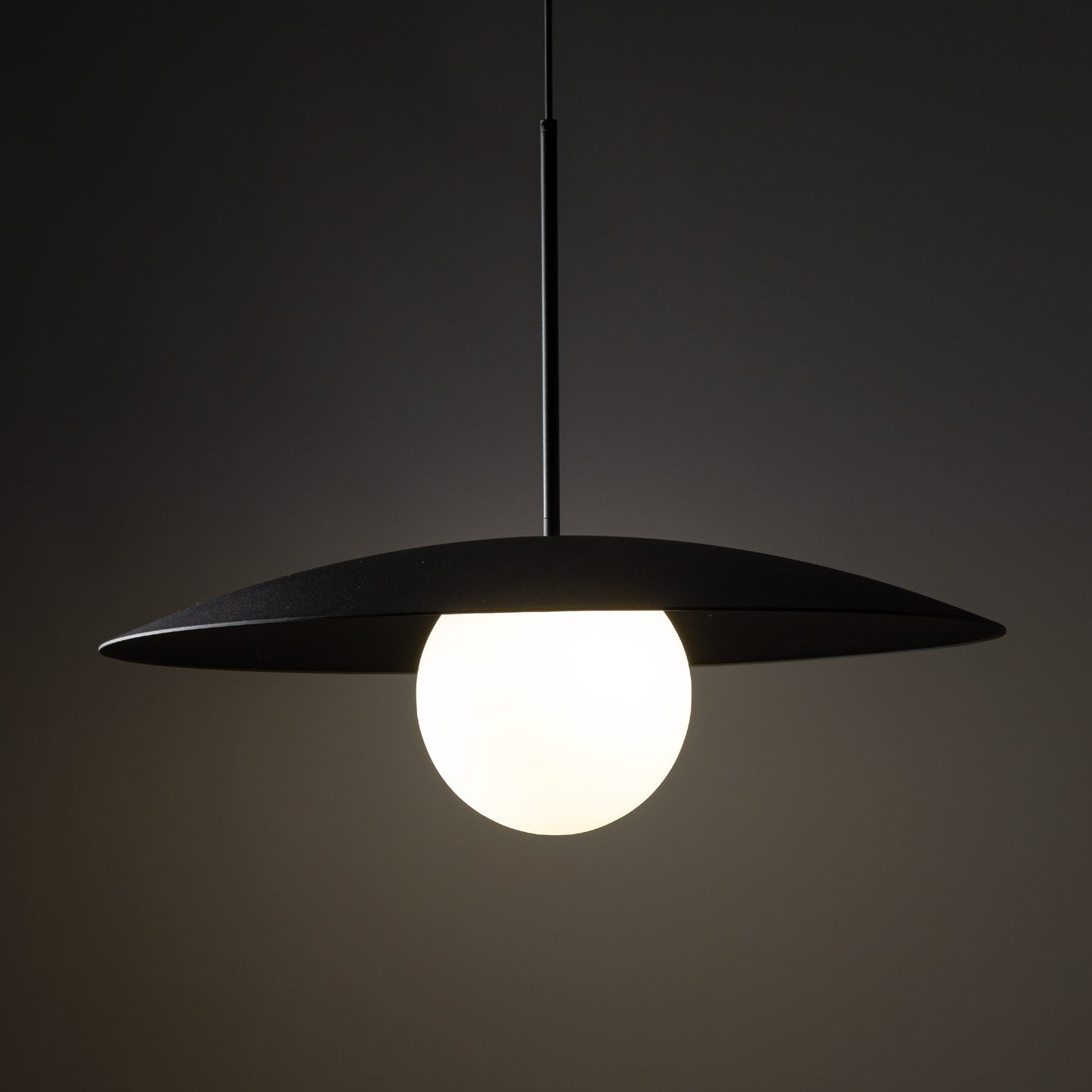 Slate Mid-Century Modern Pendant Ceiling Light for Kitchen Island, Dining Room & Statement Interior Lighting