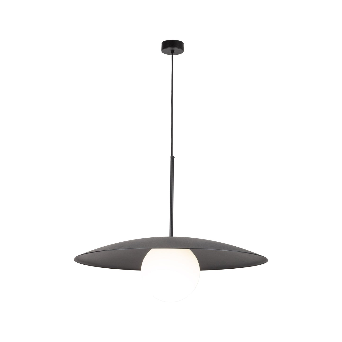 Slate Mid-Century Modern Pendant Ceiling Light for Kitchen Island, Dining Room & Statement Interior Lighting