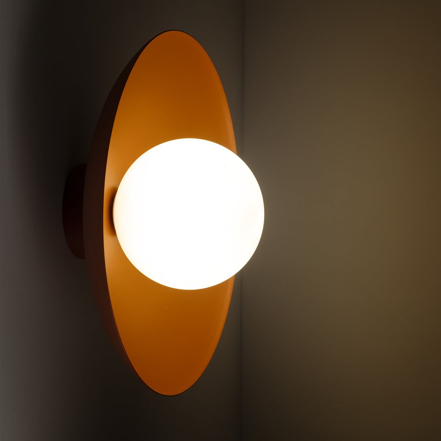 Slate Scandinavian Minimalist Wall Sconce Light Fixture for Bedroom, Hallway & Living Room