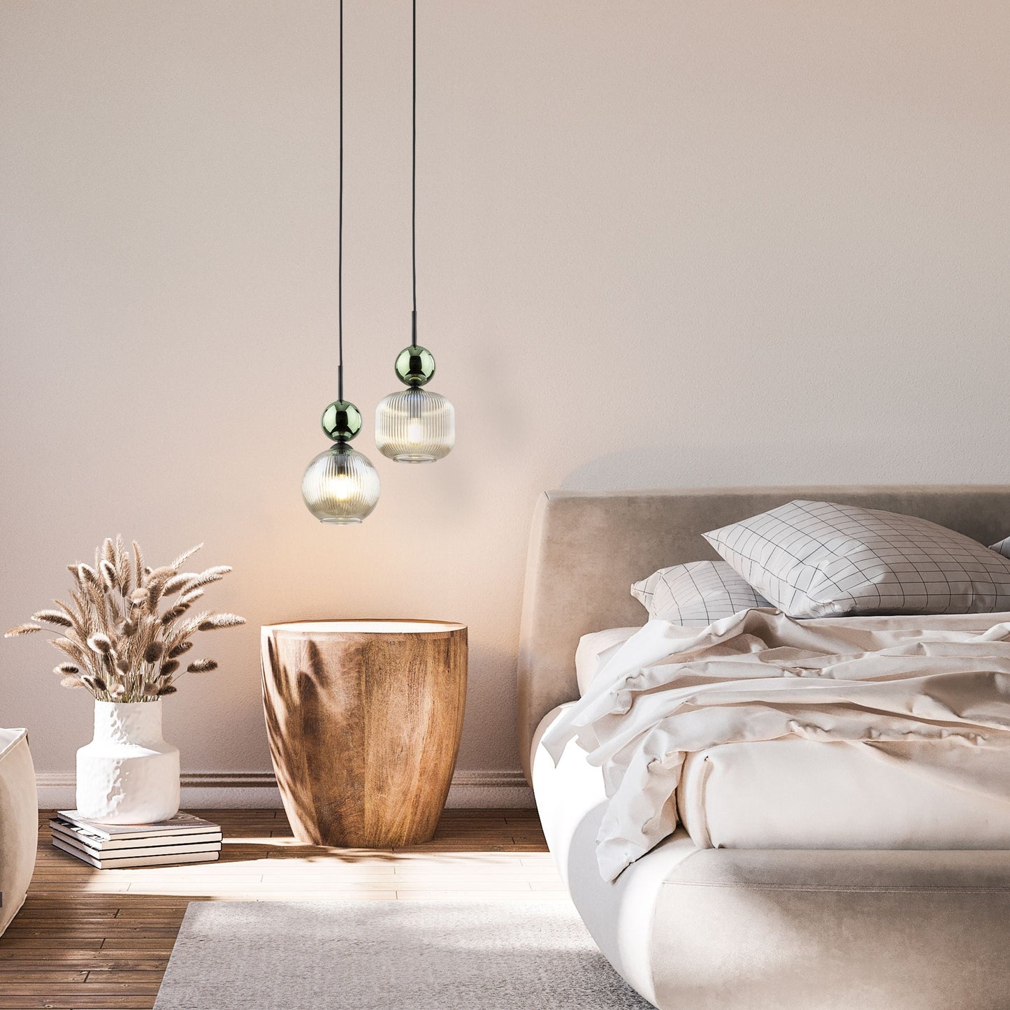 SOPHIA Mid-Century Glass Pendant Light