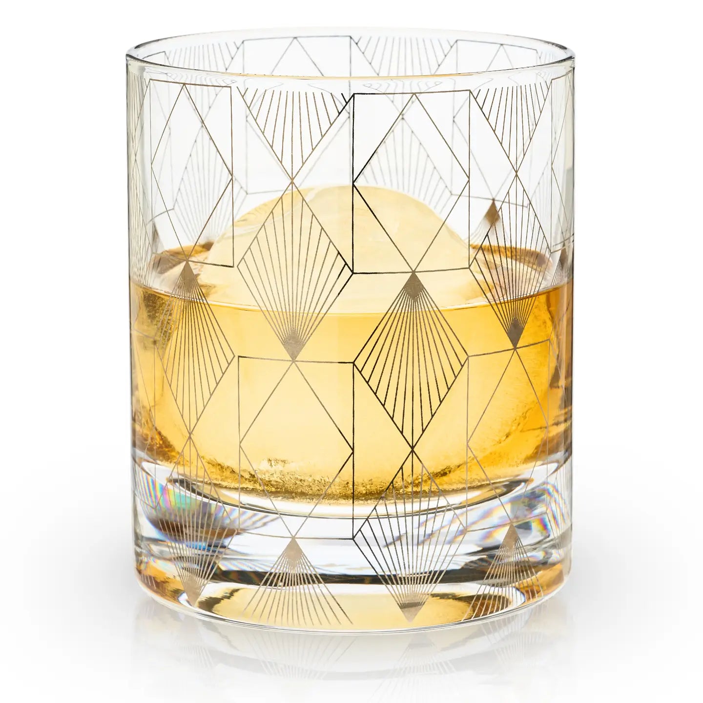 Metropolis Deco Crystal Tumbler