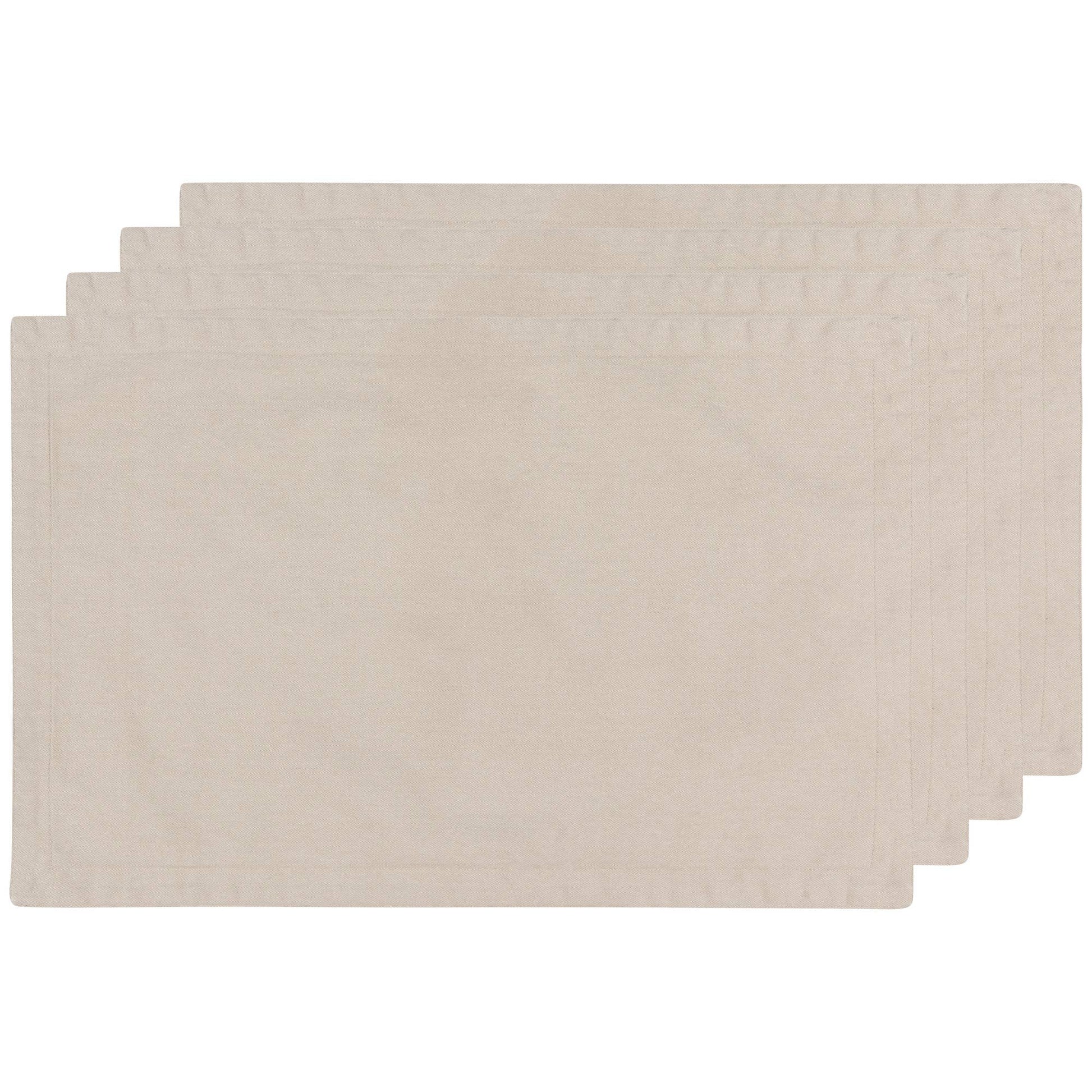 Dove Gray Stonewash Placemats Set of 4