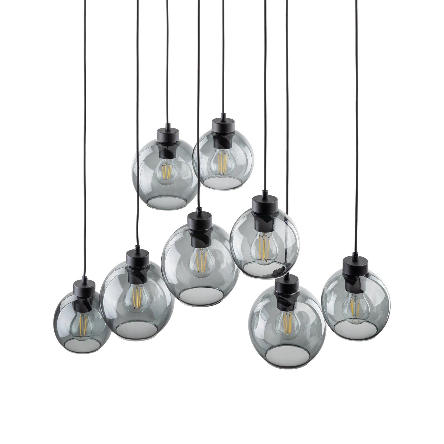 CUBUS Graphite Glass Scandinavian  Pendant Light 8