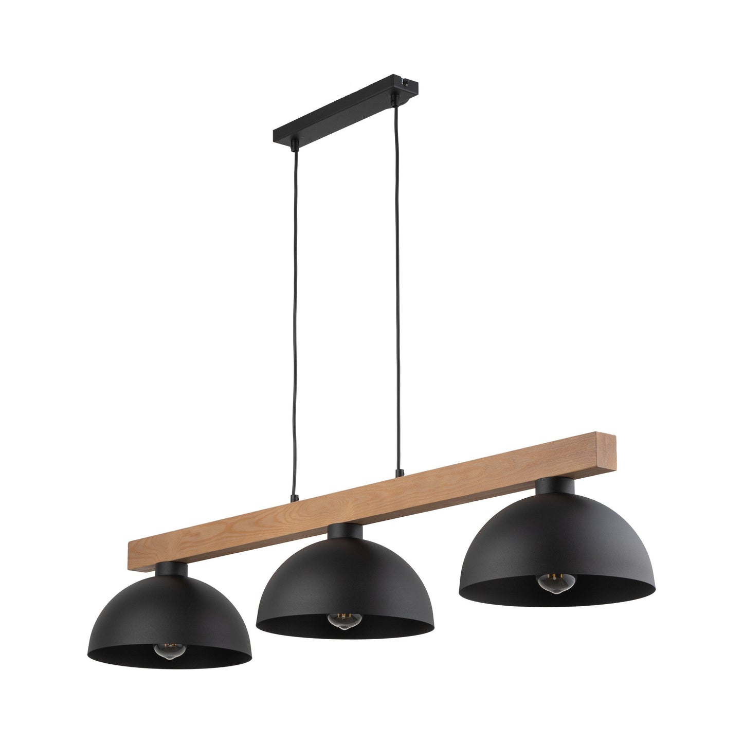 OSLO Black Scandinavian Pendant Light 3Oslo Black Scandinavian Minimalist Pendant Ceiling Light for Kitchen Island, Dining Room & Modern Interiors 3