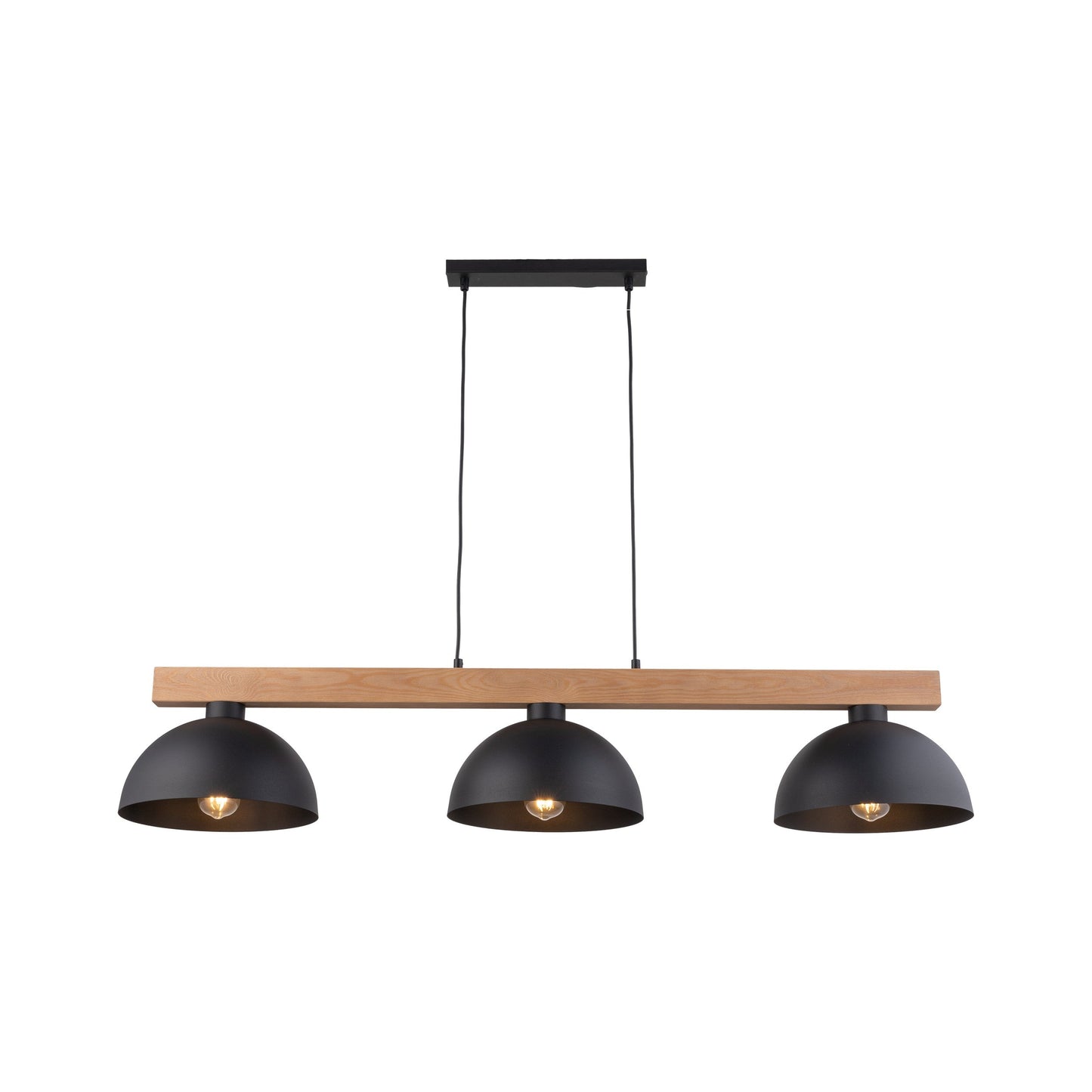 OSLO Black Scandinavian Pendant Light 3Oslo Black Scandinavian Minimalist Pendant Ceiling Light for Kitchen Island, Dining Room & Modern Interiors 3