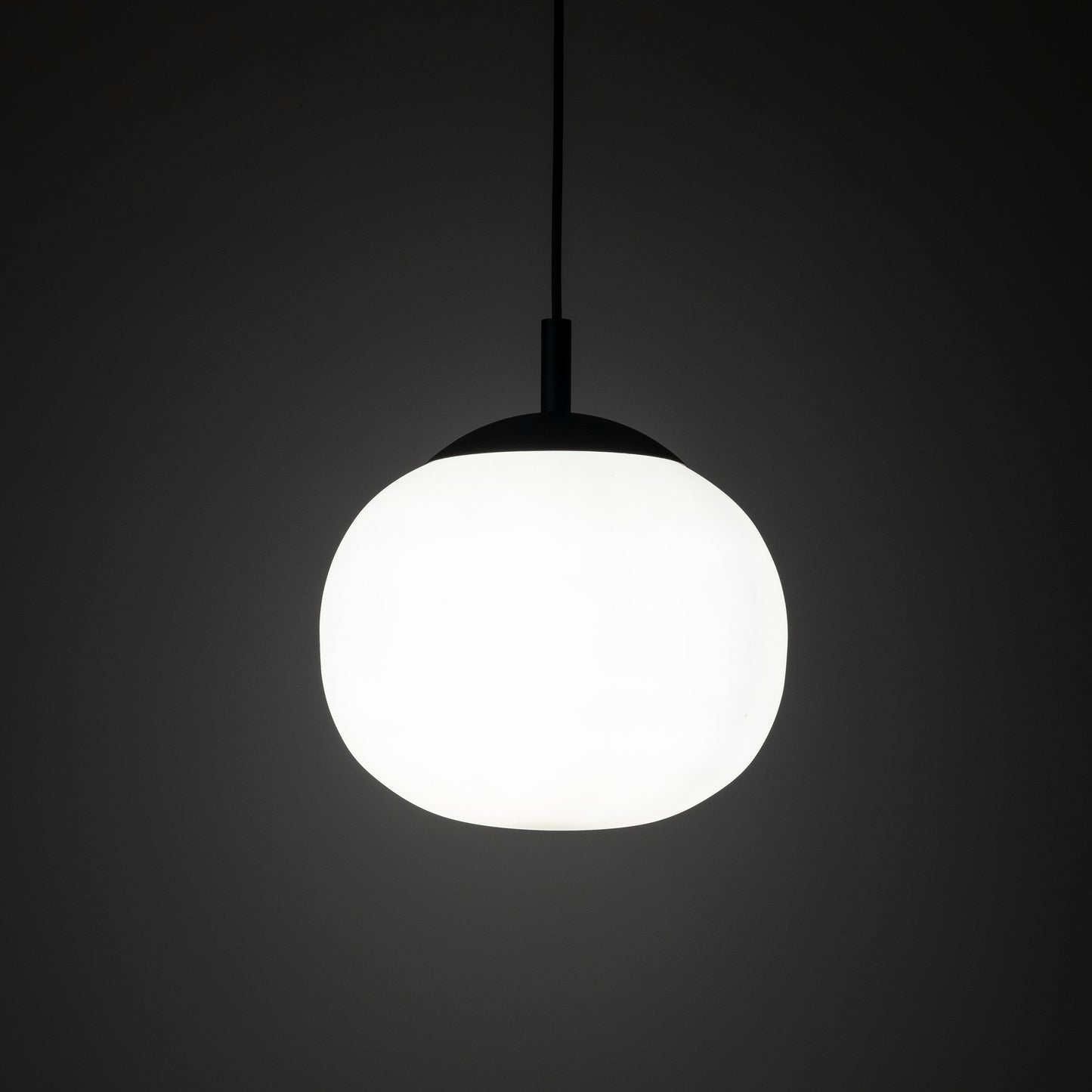 VIBE White Glass Scandinavian Pendant Light