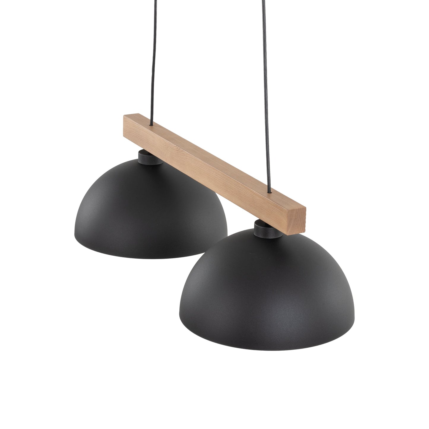 Oslo Black Scandinavian Minimalist Pendant Ceiling Light for Kitchen Island & Dining Room