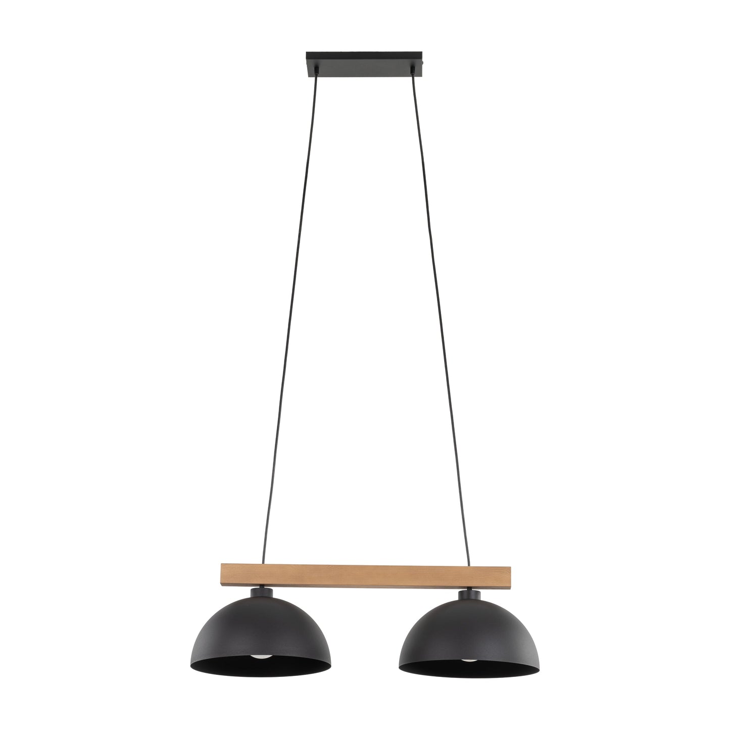 Oslo Black Scandinavian Minimalist Pendant Ceiling Light for Kitchen Island & Dining Room