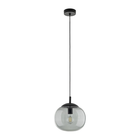 VIBE Graphite Glass Scandinavian Pendant Light
