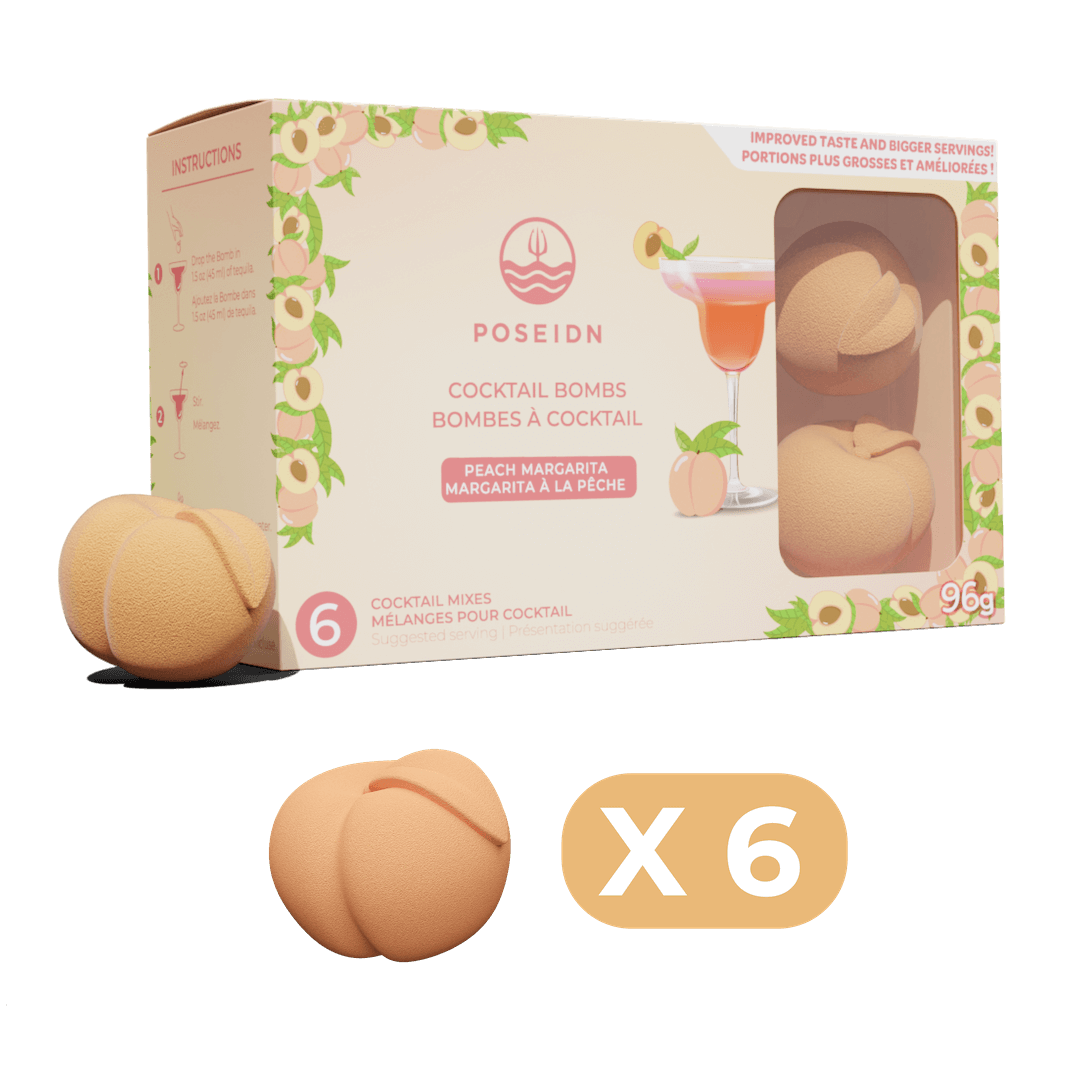 Peach Margarita Cocktail Bomb