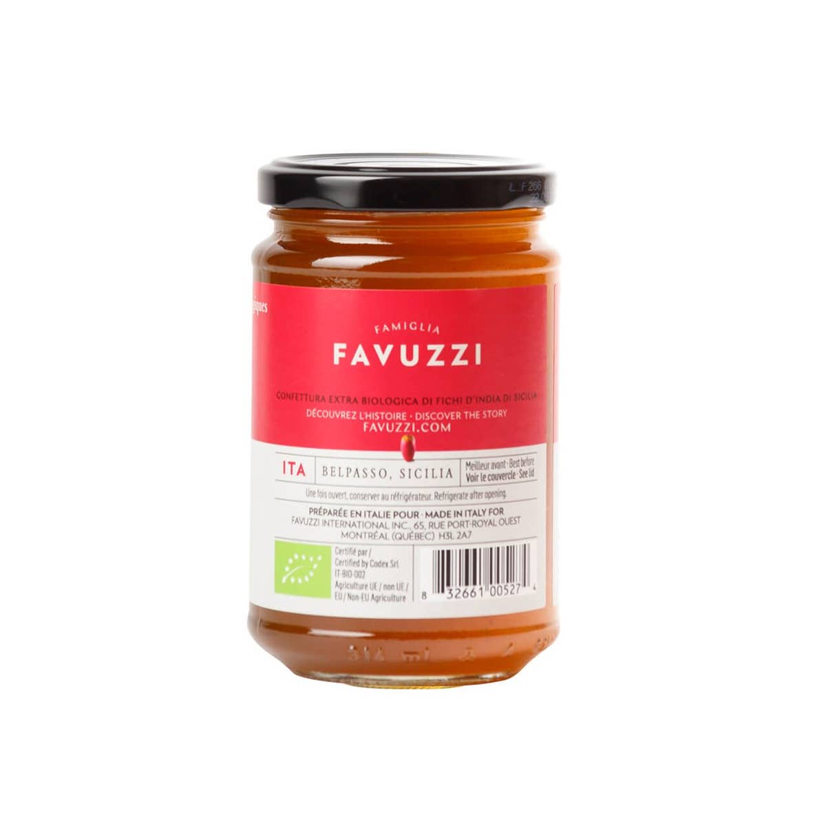 Organic Sicilian Prickly Pear Extra Jam