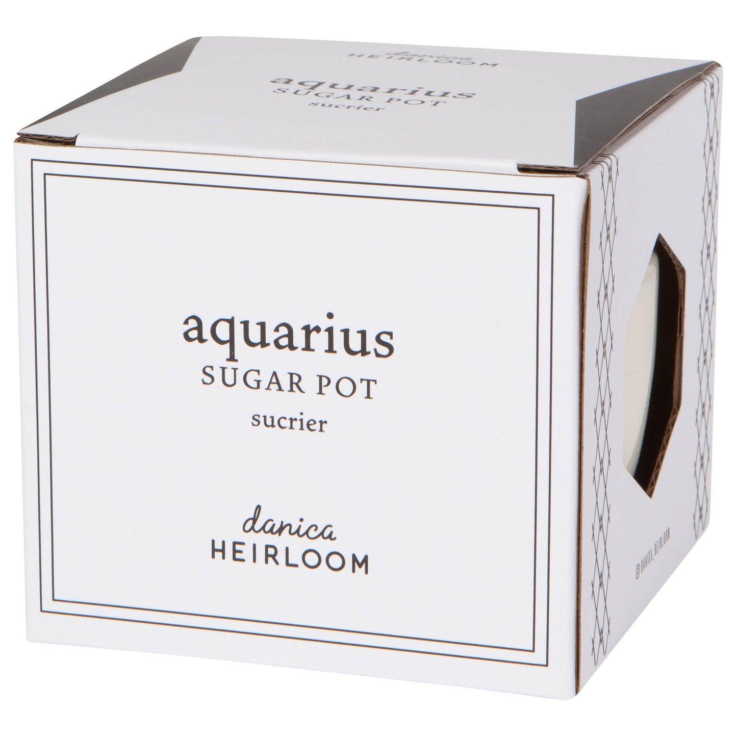 Aquarius Oyster Sugar Pot