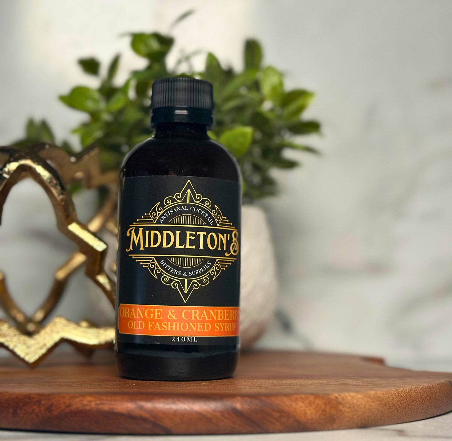 Orange & Cranberry Old Fashioned Syrup