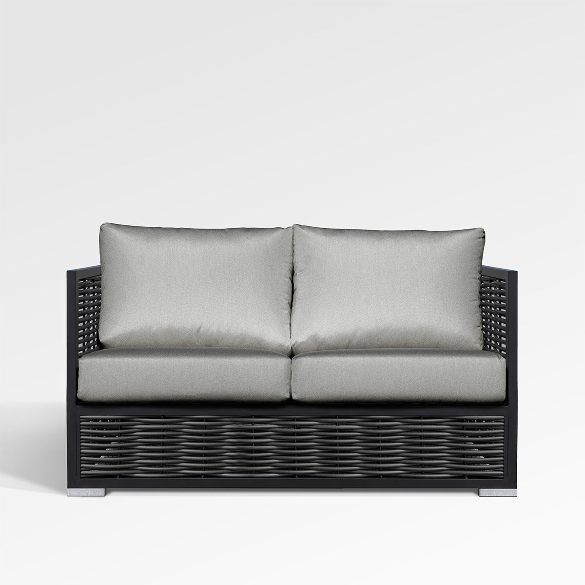 Chestnut Loveseat with Sunbrella® Cushions