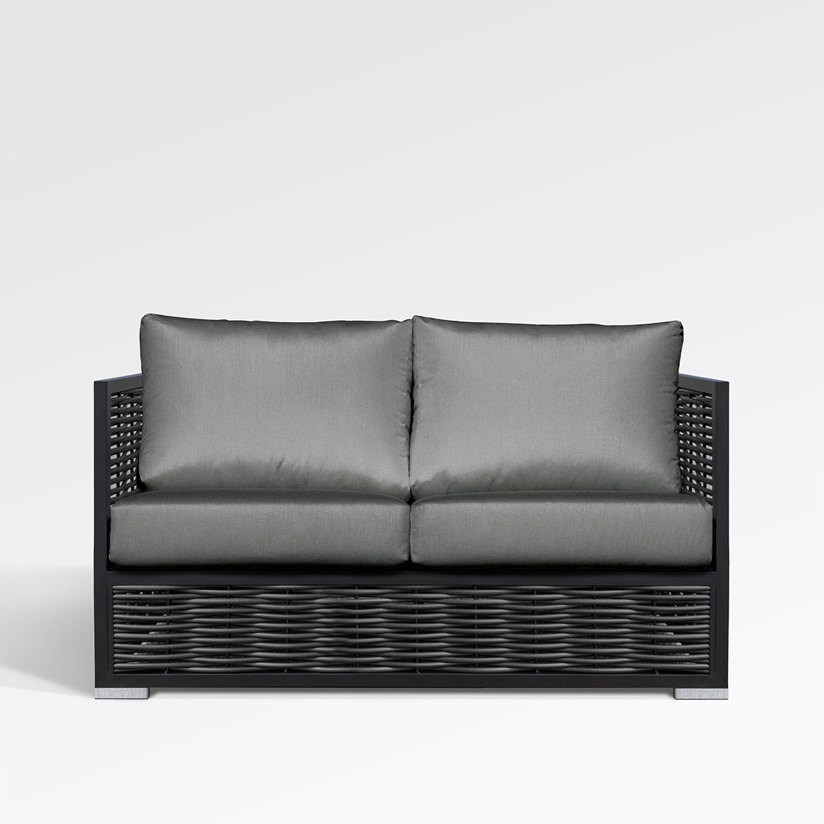 Chestnut Loveseat with Sunbrella® Cushions