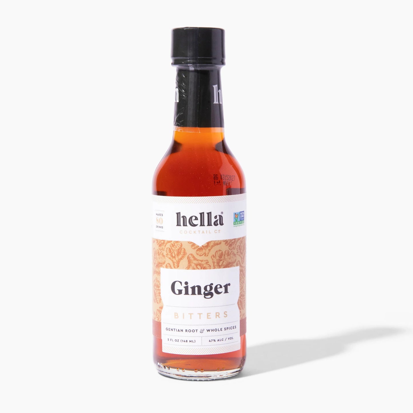 Hella Bitters, Ginger. Hella Ginger Bitters is a bitters with the vibrant kick you expect from ginger coupled with the brightness of lemon