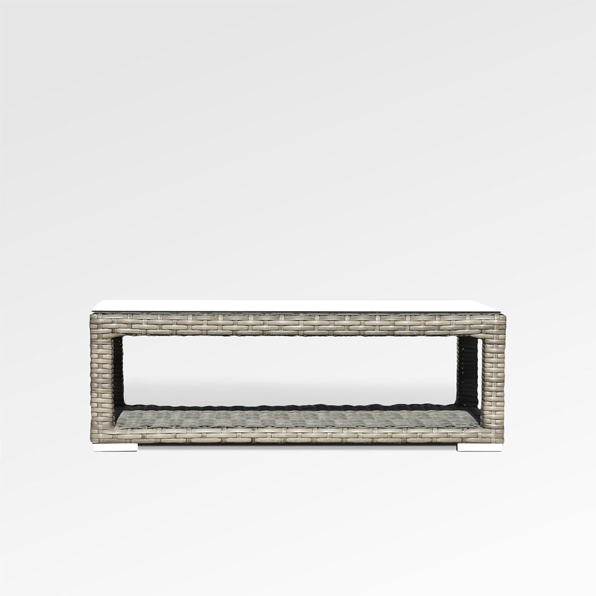 Jasmine Rectangle Coffee Table with Tempered Glass Top