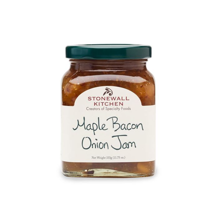 Maple Bacon Onion Spread by Stonewall Kitchen. Perfect for making quick appetizers, sauces or enjoying with cheese.