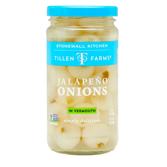 Shake things up at your next party by serving Jalapeno Onions from Tillen Farms.