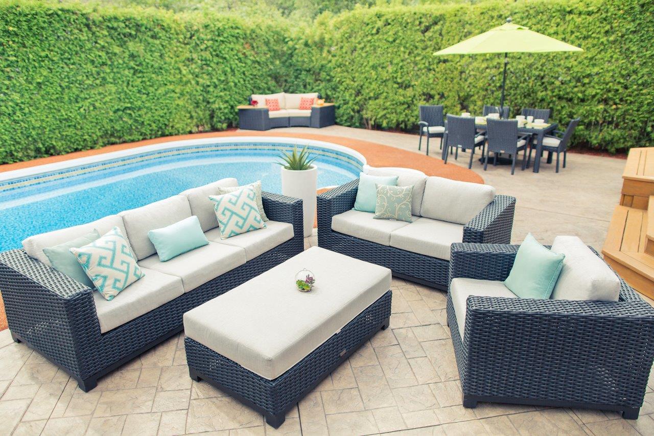 Trillium Lounge Chair with Sunbrella® Cushions