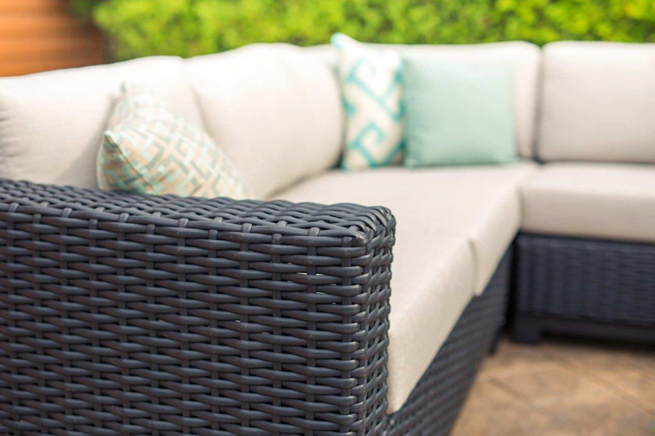 Trillium 6 Seat Sectional with Sunbrella® Cushions
