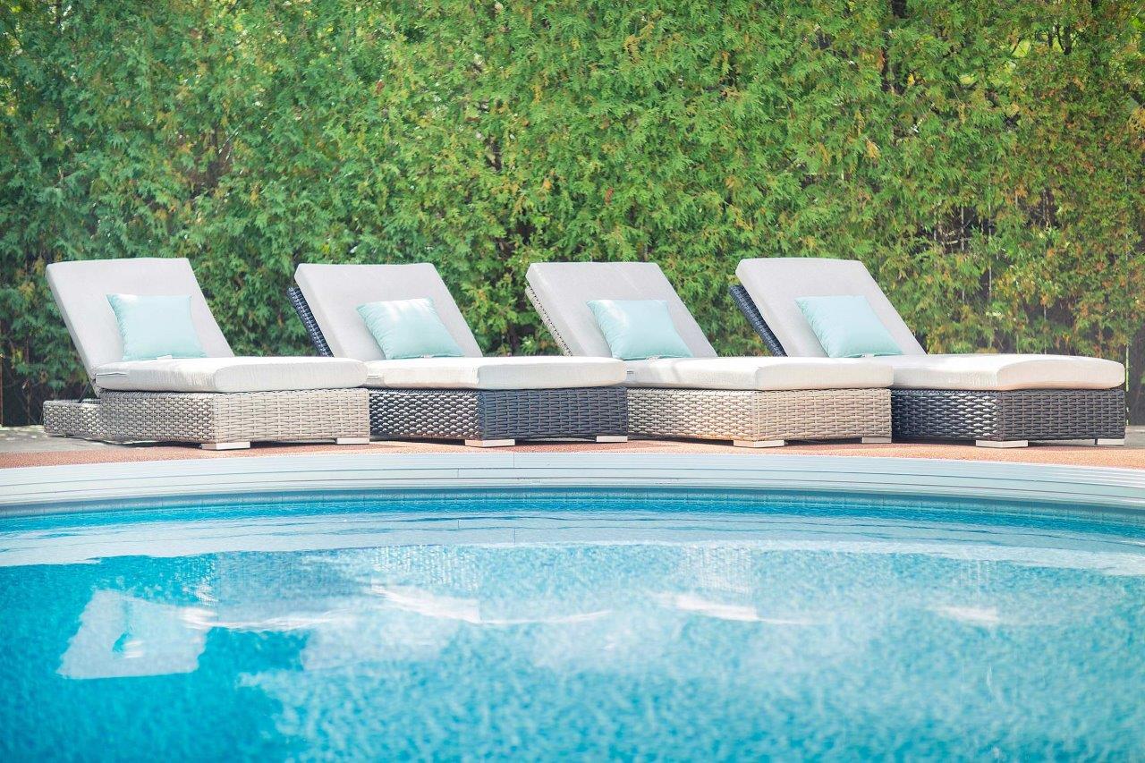 Tulip Chaise Lounge with Sunbrella® Cushion