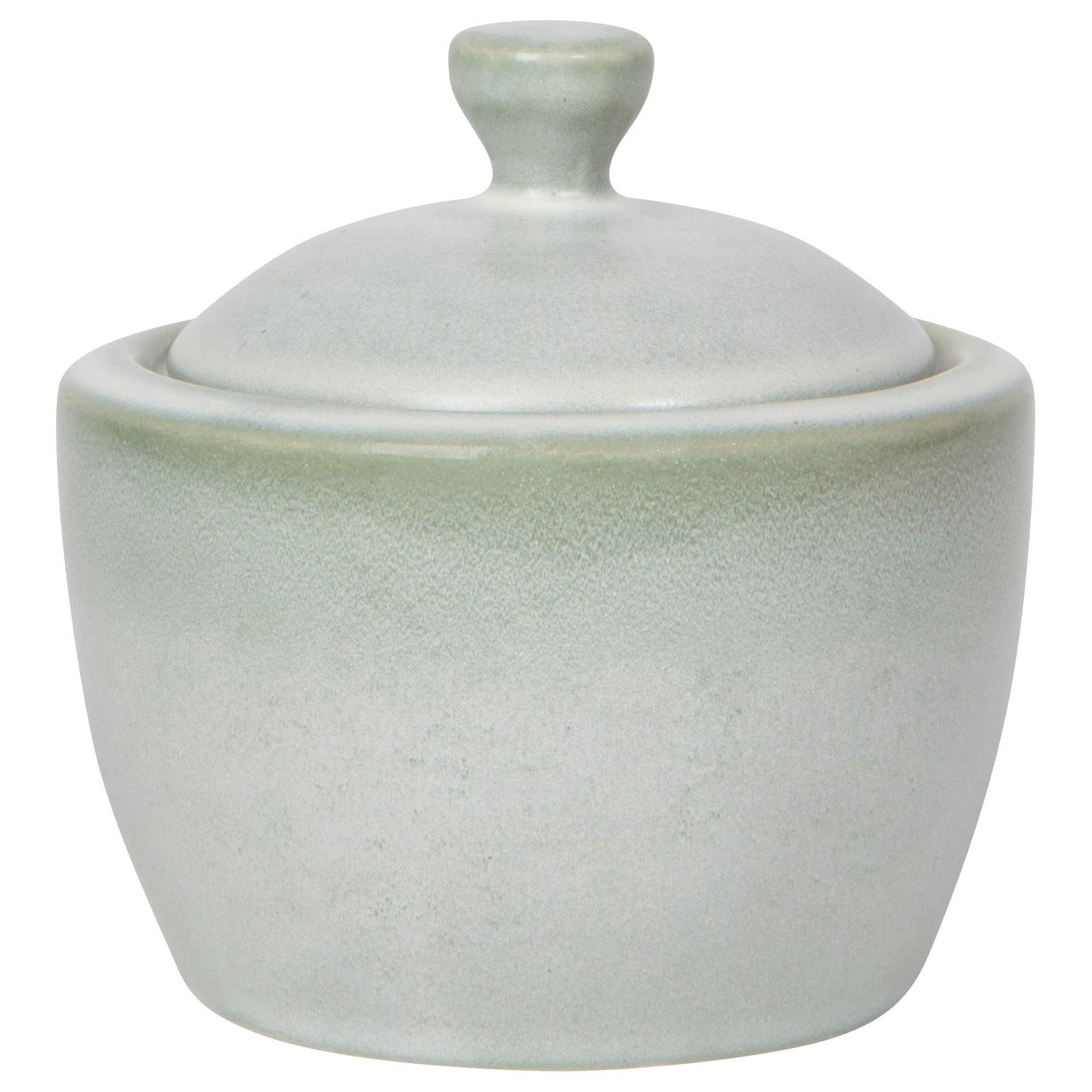 Aquarius Sage coloured Sugar Pot - 100% Stoneware