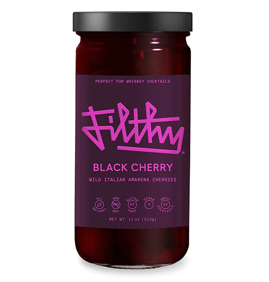 Filthy Black Cherry. Made for Bartenders, Not Bakers!