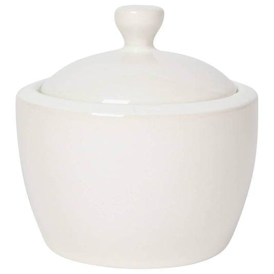 Aquarius Oyster coloured Sugar Pot - 100% Stoneware