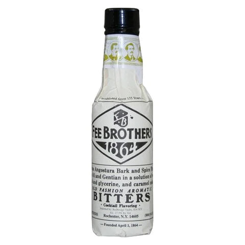 Fee Brothers Old Fashioned Aromatic.  Try these classic aromatics with Bourbon, Whiskey or Rye.