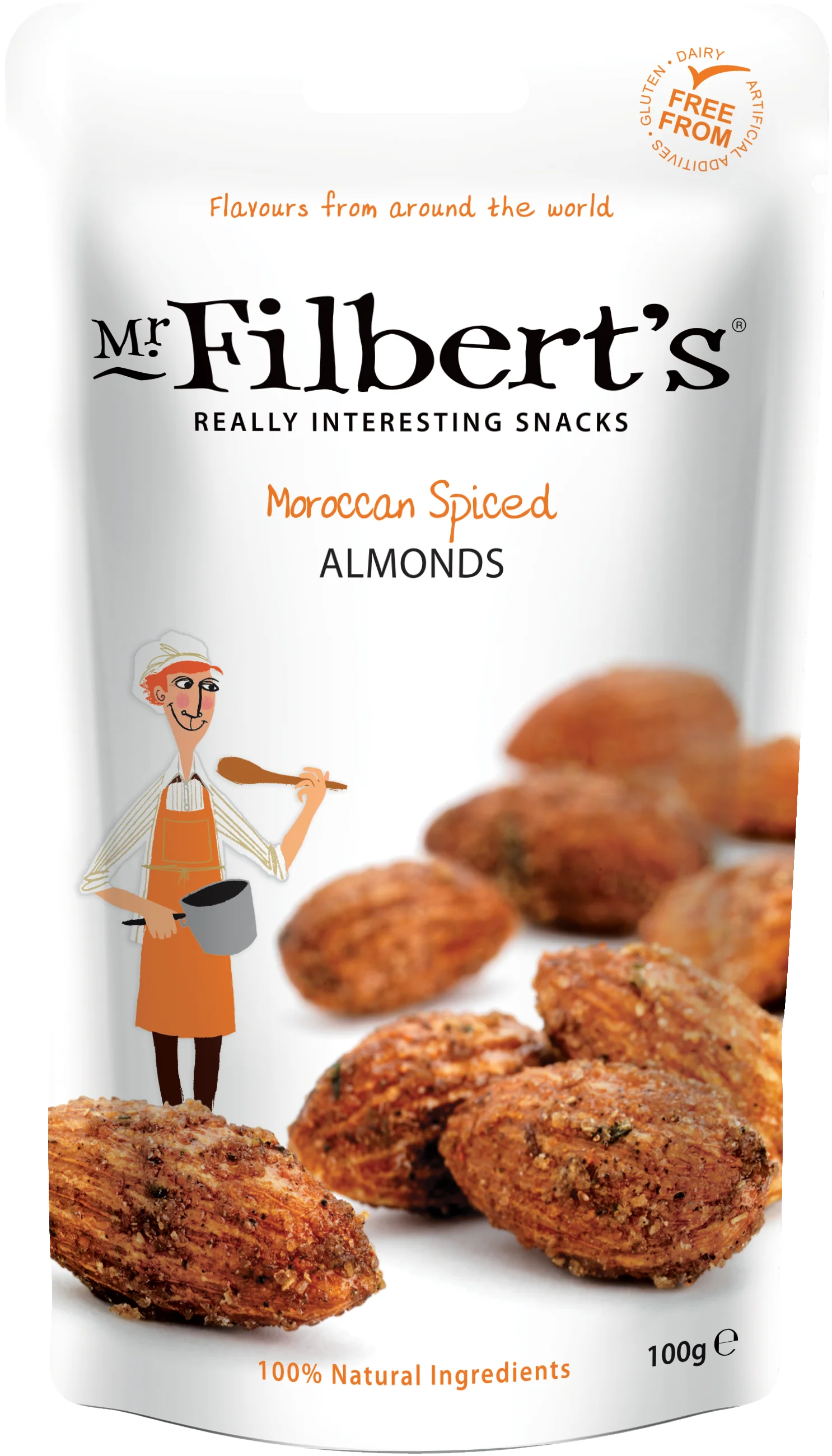 Mr. Filbert's  Moroccan spiced almonds