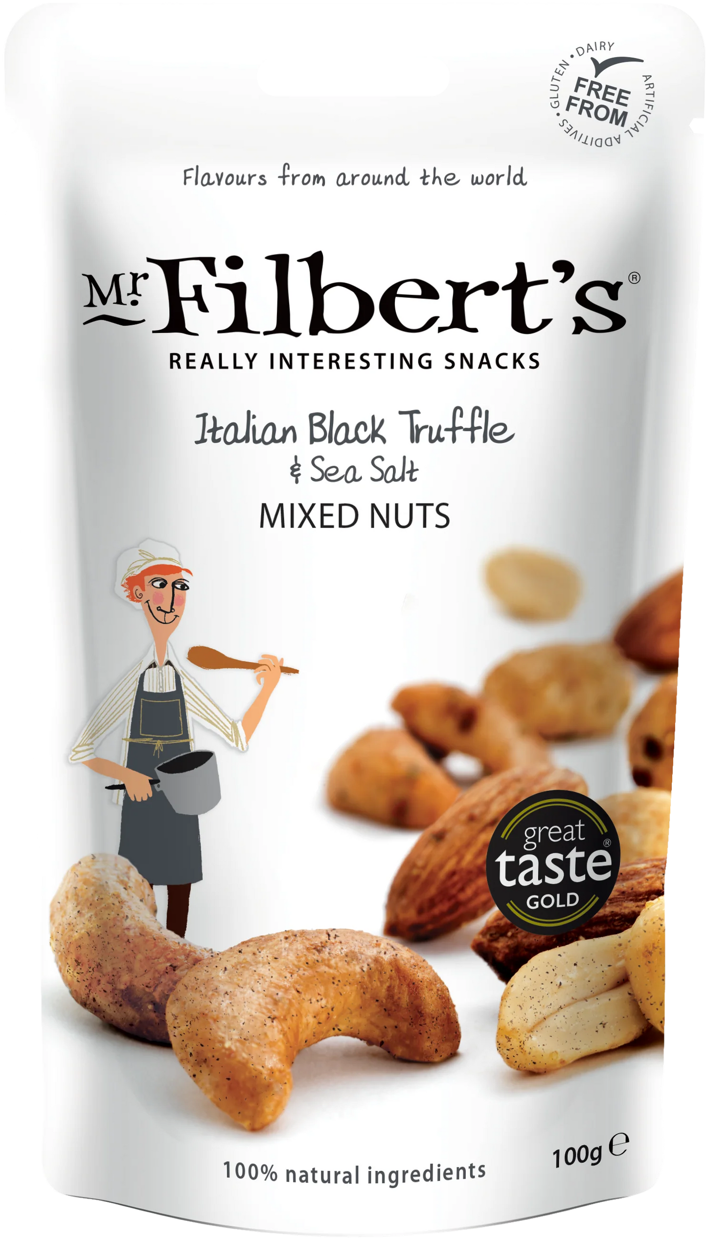 Mr. Filbert's Italian black truffle and sea say mixed nuts