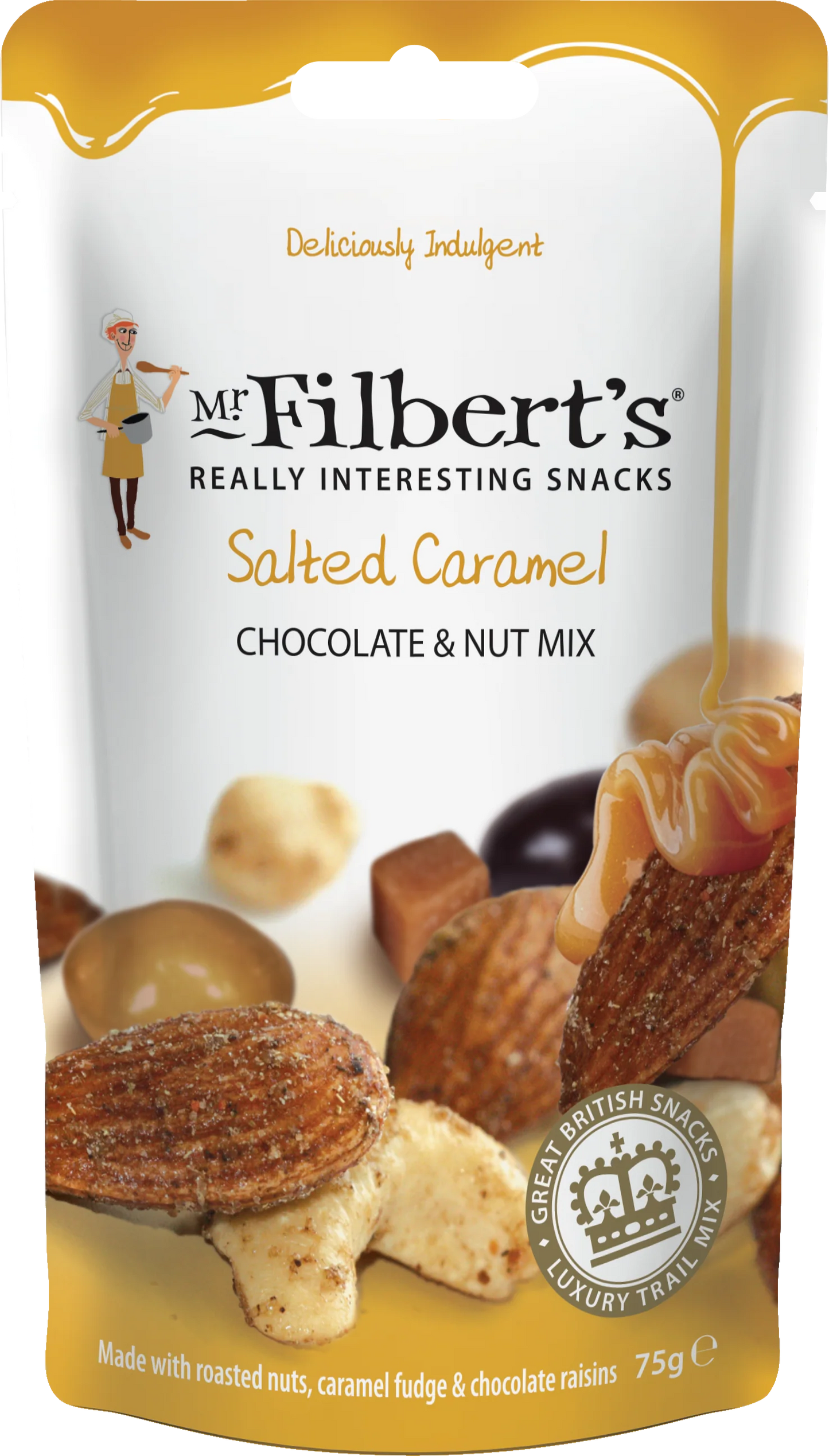 Mr. Filbert's Salted caramel chocolate and nut mix