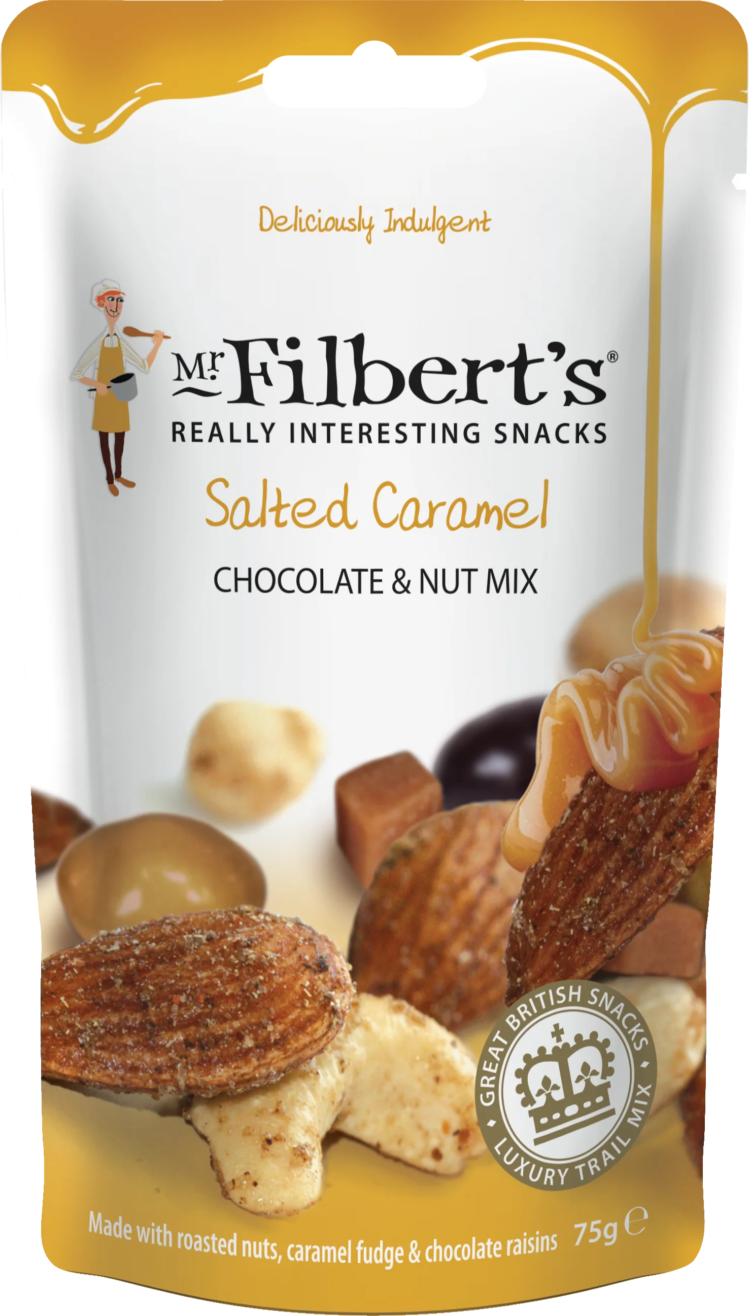 Mr. Filbert's Salted caramel chocolate and nut mix