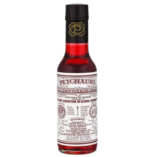 peychaud's Aromatic Bitters. The Classic New Orleans flavour found in a classic Sazerac. (and many other cocktails)